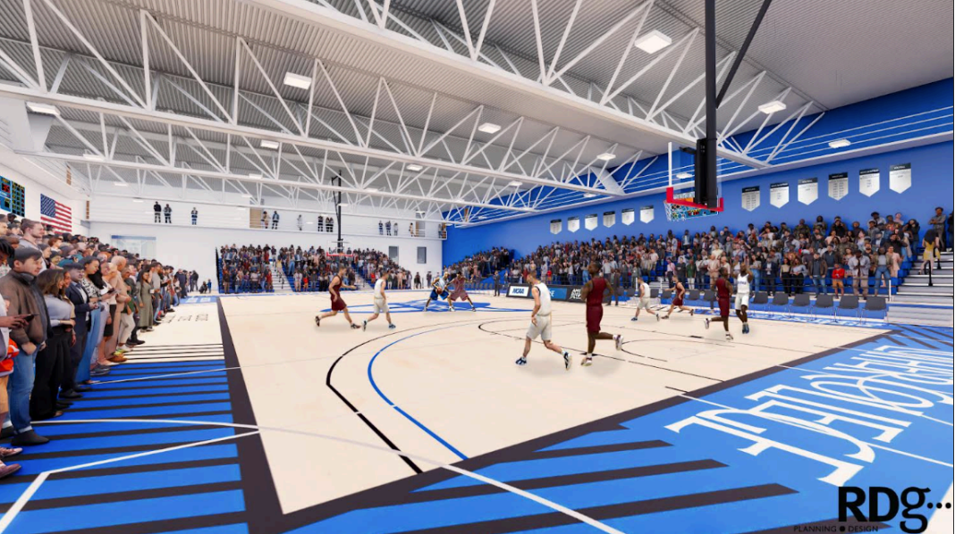 A rendering of the proposed Birkestrand Arena